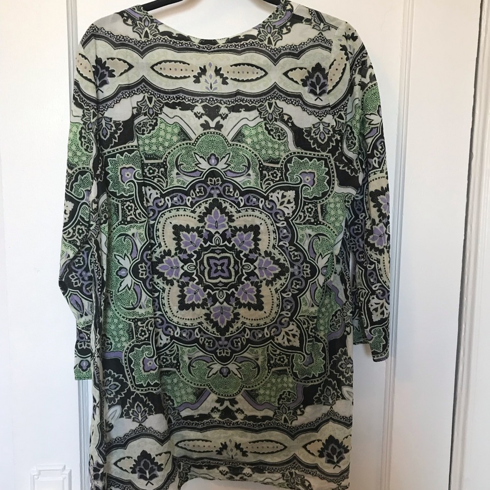 Calypso St Barth Patterned Tunic - image 8